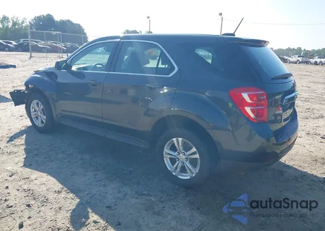 2017 Chevrolet Equinox Ls z USA, uszkodzony, nr VIN 2GNALBEK3H6120032